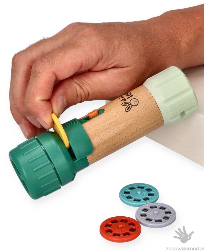 Latarka z projektorem slajdów- AdamToys - obrazek 2