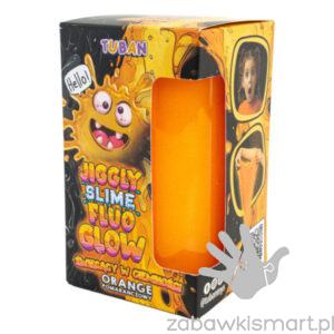 JIGGLY SLIME FLUO GLOW- Tuban (pomarańczowy)