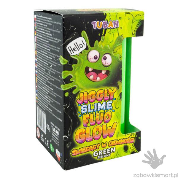 JIGGLY SLIME FLUO GLOW- Tuban (zielony) - obrazek 5