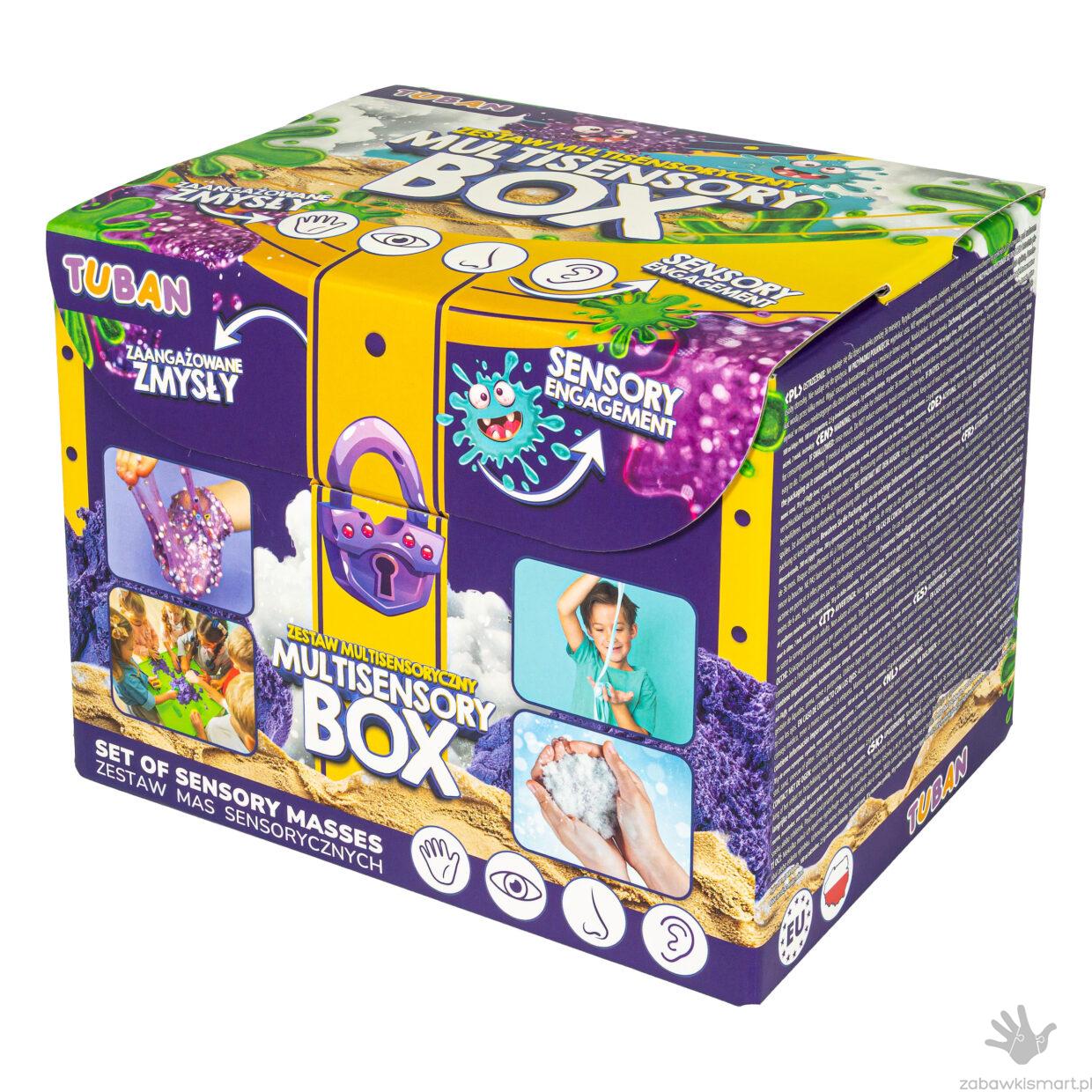 MULTISENSORY BOX– zestaw mas sensorycznych Tuban