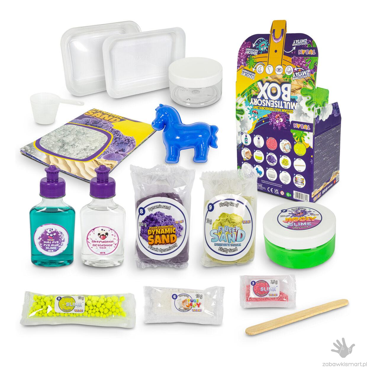 MULTISENSORY BOX– zestaw mas sensorycznych Tuban - obrazek 2