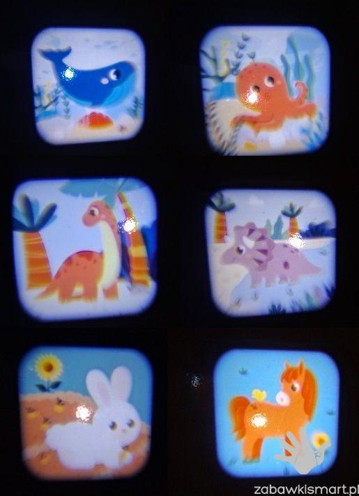 Latarka z projektorem slajdów- AdamToys - obrazek 5