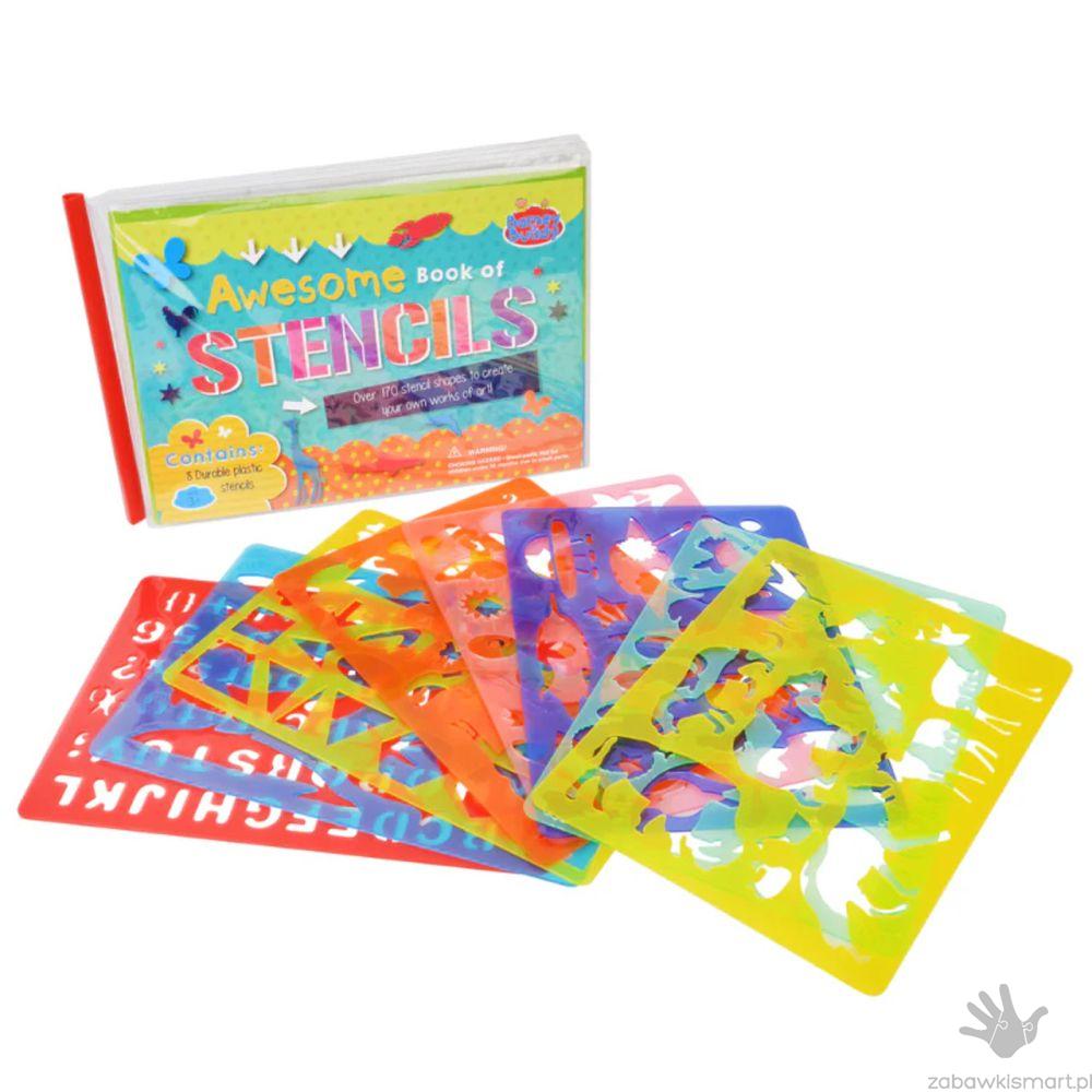 Duży zestaw szablonów Buddy & Barney- mix wzorów