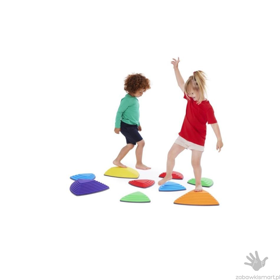 Kolorowe kamienie rzeczne Gonge- zestaw 9 szt.