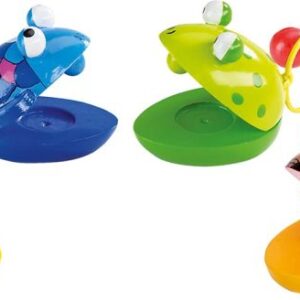 Kastaniety drewniane zwierzątka GOKI- zestaw 4 szt.