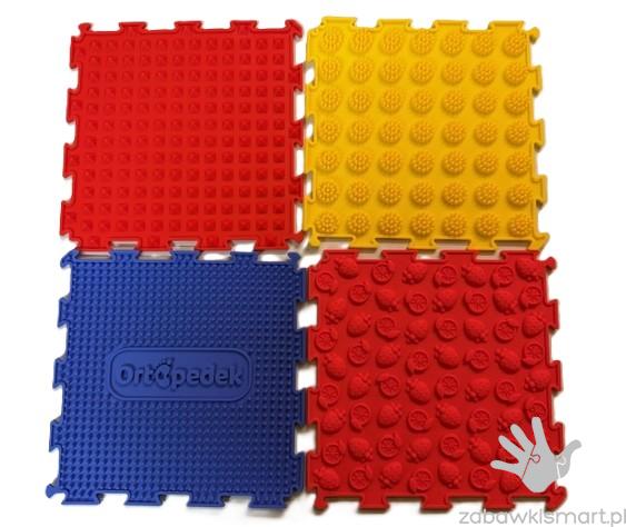Sensoryczna mata podłogowa ORTOPEDEK- zestaw 12 elementów - obrazek 6