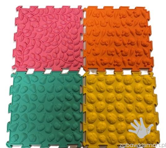Sensoryczna mata podłogowa ORTOPEDEK- zestaw 12 elementów - obrazek 5