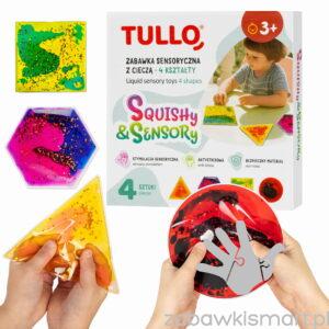 Gniotki sensoryczne Tullo z cieczą- Kształty