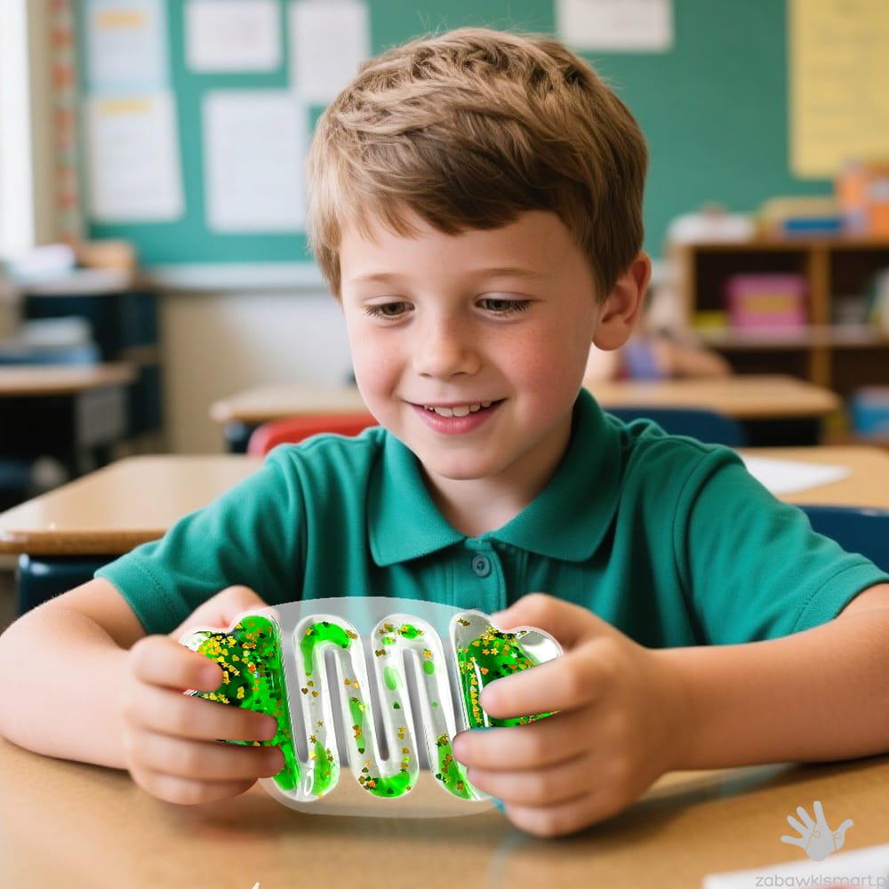 Sensoryczna mata Tullo- gniotek sensoryczny z cieczą - obrazek 3