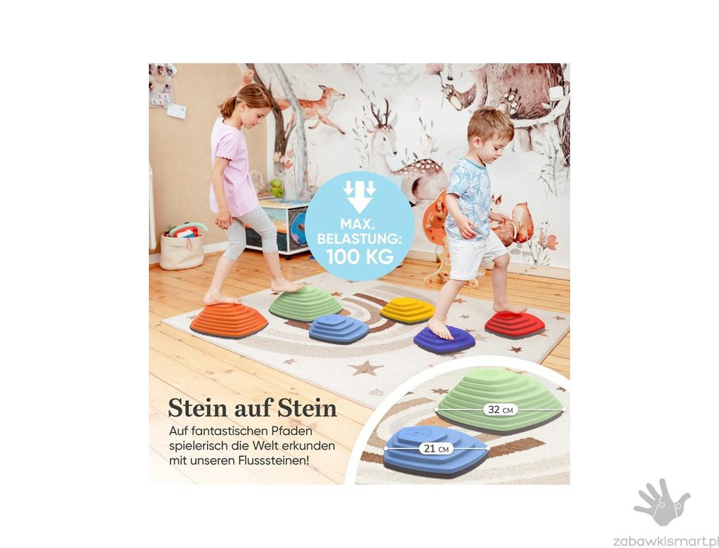 Kamienie sensoryczne do chodzenia- zestaw 6 szt. - obrazek 3