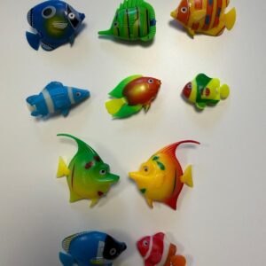 Rybki do kolumny bąbelkowej- zestaw 10 szt.