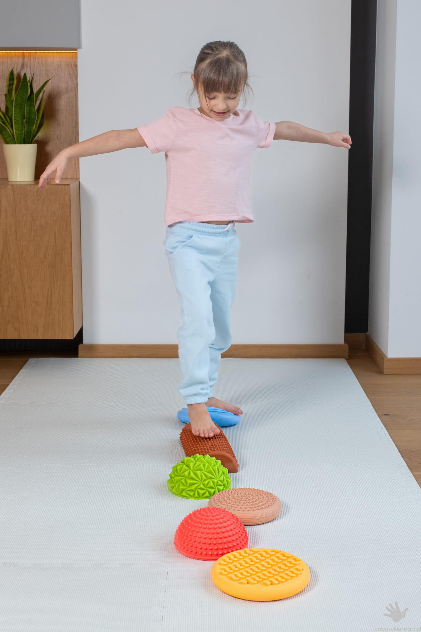 Ścieżka sensoryczna Tullo Fizjo- zestaw 6 elementów (pastelowa) - obrazek 4