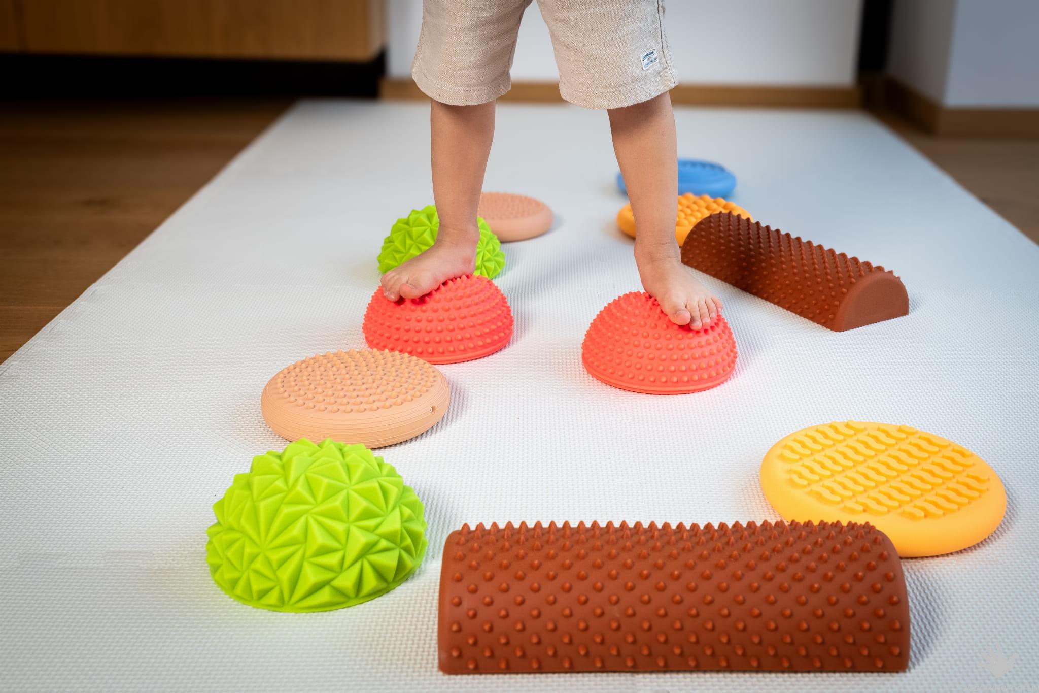 Ścieżka sensoryczna Tullo Fizjo- zestaw 6 elementów (pastelowa) - obrazek 6