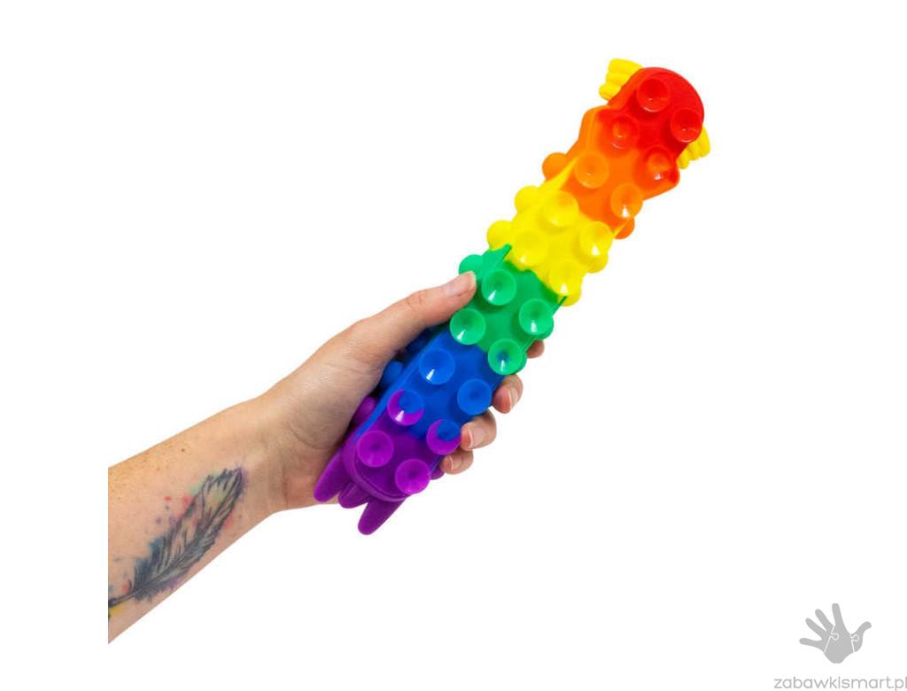 Aksolotl świecący z przyssawkami OneForFun- Push Popper duży – 25 cm - obrazek 5