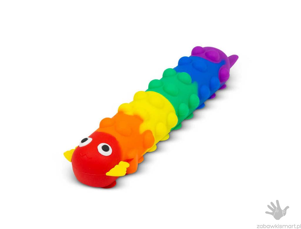 Aksolotl świecący z przyssawkami OneForFun- Push Popper duży – 25 cm - obrazek 2