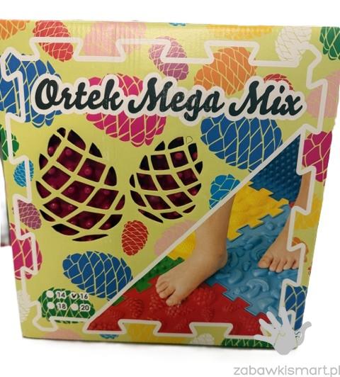 Sensoryczna mata podłogowa ORTEK Mega Mix- zestaw 16 elementów - obrazek 2