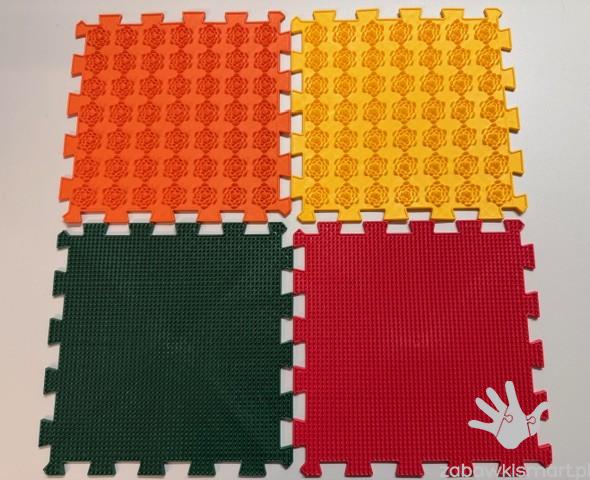 Sensoryczna mata podłogowa ORTEK Mega Mix- zestaw 16 elementów - obrazek 3