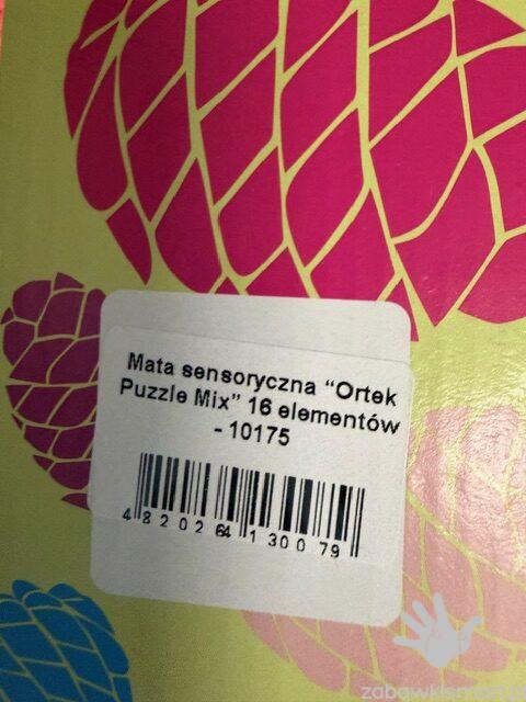 Sensoryczna mata podłogowa ORTEK Mega Mix- zestaw 16 elementów - obrazek 9