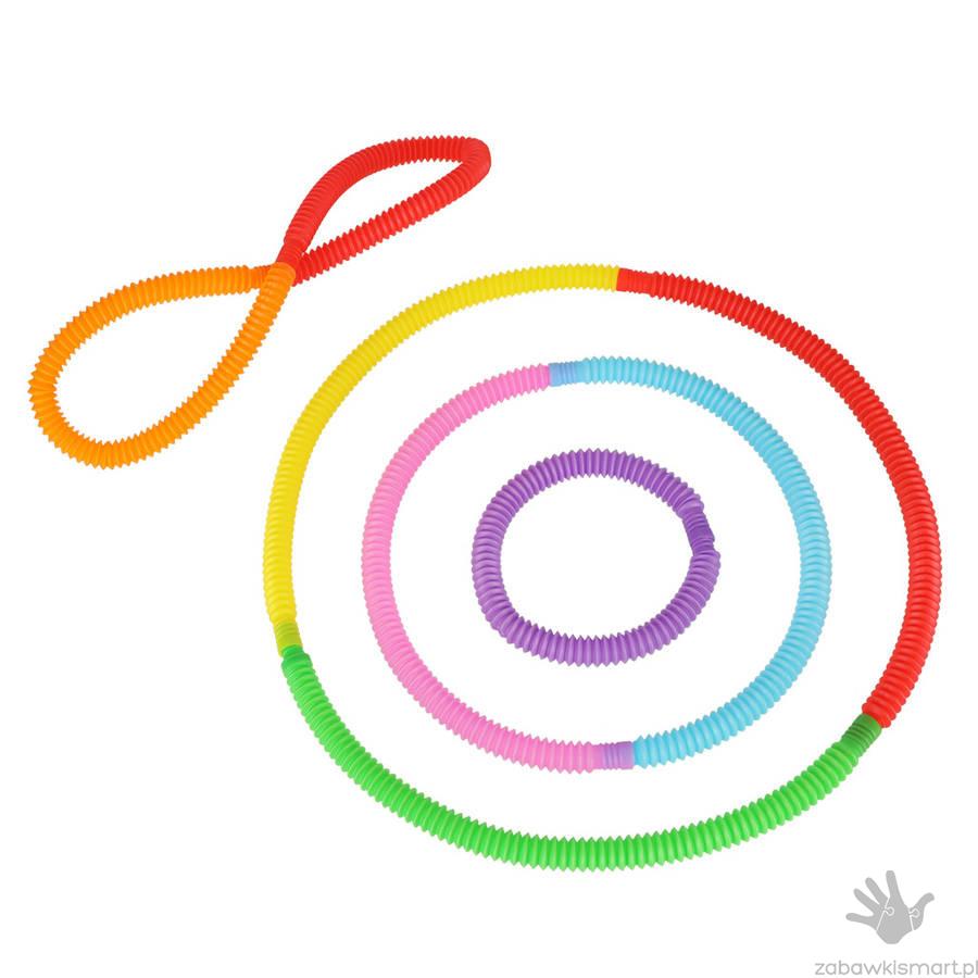 Rurki sensoryczne AKS- edukacyjna gąsienica (zestaw 8 szt.) - obrazek 5