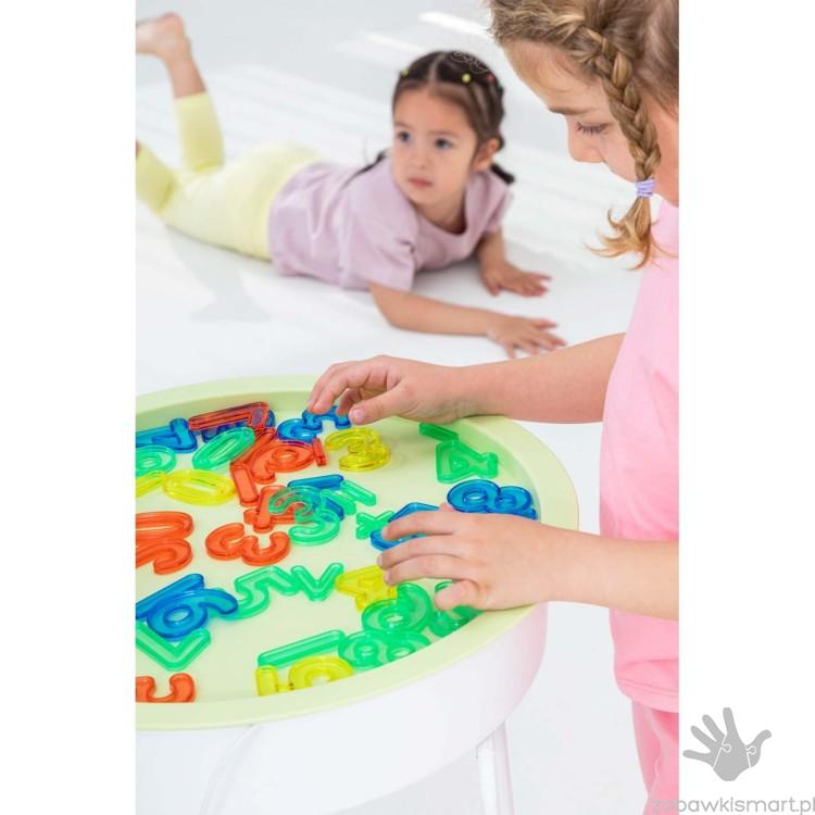 Przezroczyste kolorowe liczby Amaya- zestaw 48 szt. - obrazek 4