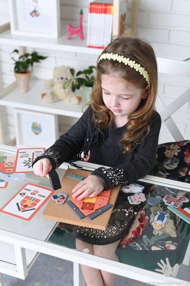 Przybijanka korkowa Adam Toys- Farma - obrazek 4