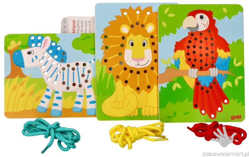 Zestaw trzech przeplatanek- Goki