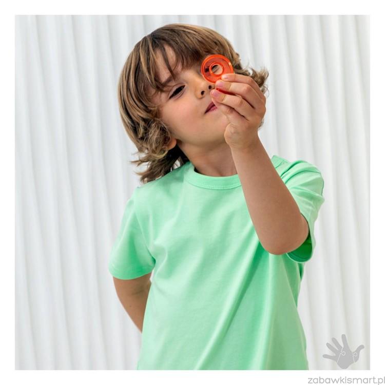 Przezroczyste kolorowe liczby Amaya- zestaw 48 szt. - obrazek 3