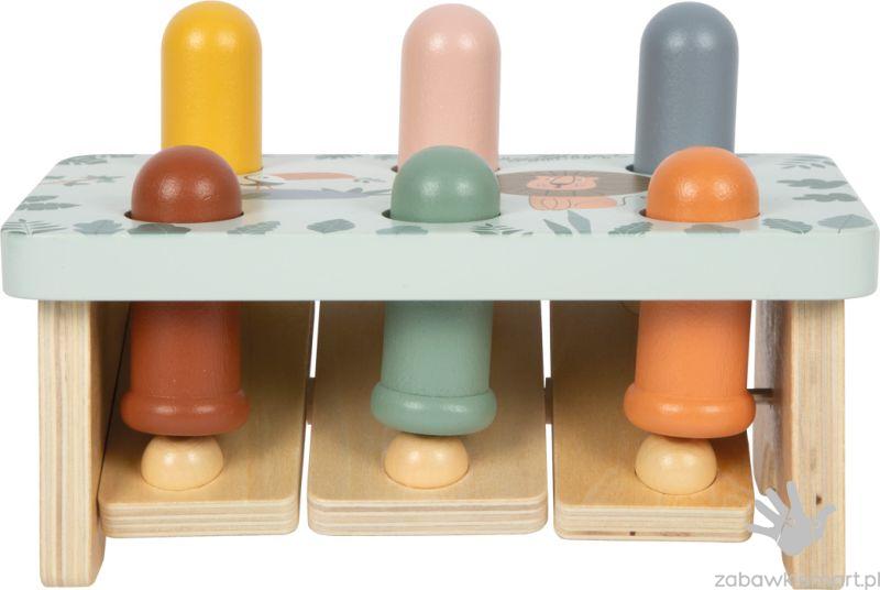 Drewniana przebijanka SAFARI- Small Foot - obrazek 3