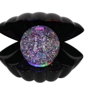 Lampka I-TOTAL- muszla z brokatową kulą