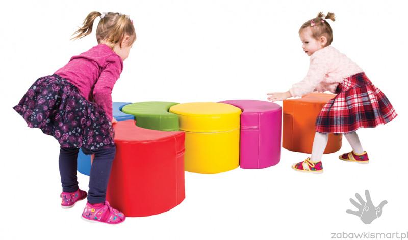 Wesoła gąsienica- piankowy zestaw 6 elementów - obrazek 4