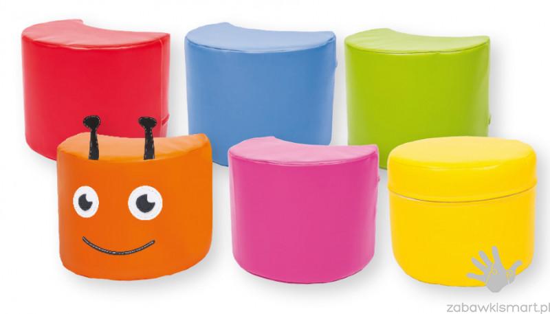 Wesoła gąsienica- piankowy zestaw 6 elementów - obrazek 2