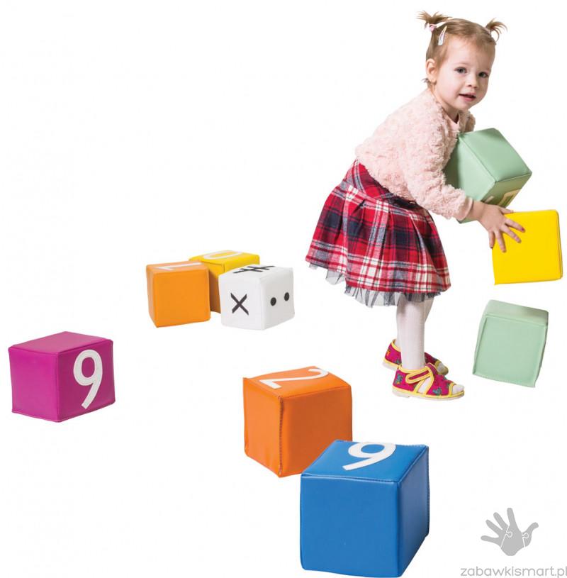 Zestaw kostek piankowych z cyframi i pokrowcem- 24 szt. - obrazek 4