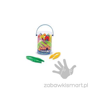 Zestaw 12 dużych pincet- Learning Resources