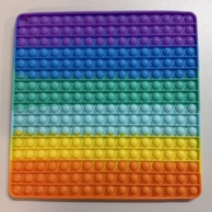 PUSH POPER XXL- Rainbow 30x30 cm